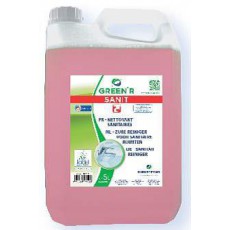 Green R SANIT - Nettoyant sanitaires - 5 litres.