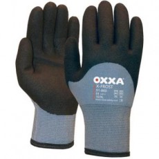 Handschoenen OXXA X-FROST grijs/zwart ( waterbestend ) L