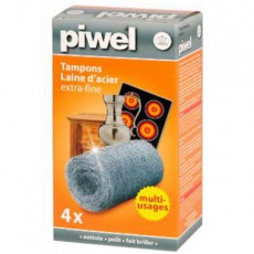 Tampon Piwel sans savon-boîte de 4 pièces.