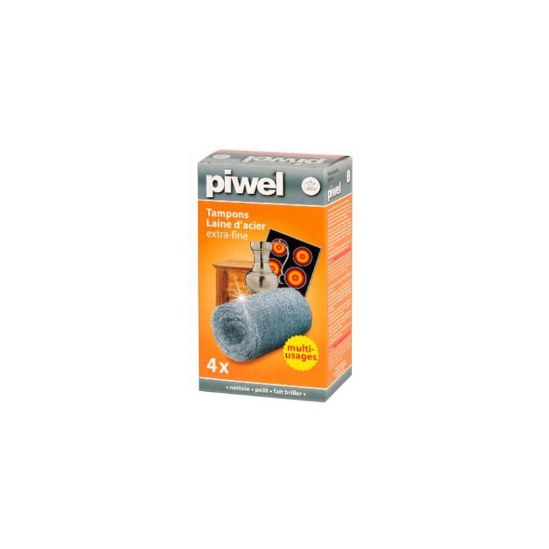 Tampon Piwel sans savon-boîte de 4 pièces.