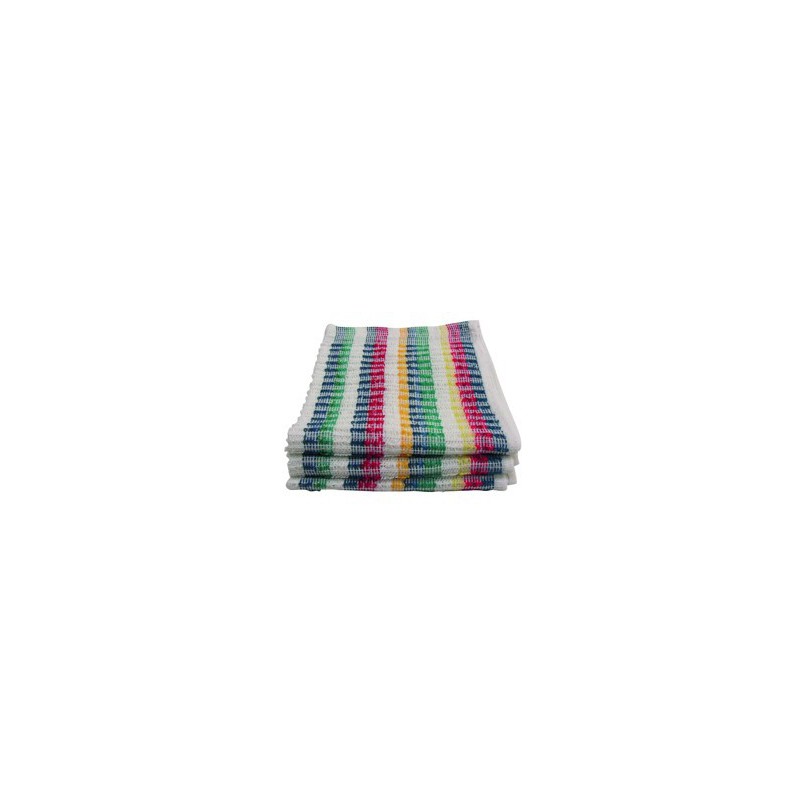 Lavette coton colorée 31x35 cm (ALL4 1128)