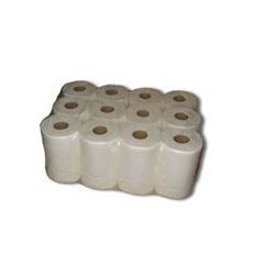 MINI Roll dévidage central blanc- recyclé - 1pli - 12 rouleaux/colis. (1108)