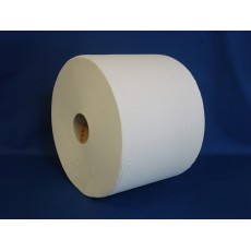 Bobine industrielle 2 plis recyclés blancs à dévidage central - 380mx24cm - 2 rlx/colis (X130,1117)