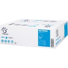 Essuie-mains superior drytech blanc W-Fold - 20,3 x 32 cm - Colis de 20 x 100 feuilles