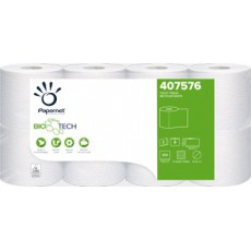 Papier toilette BIO TECH - 2 plis- 250 coupons - 64 rouleaux.