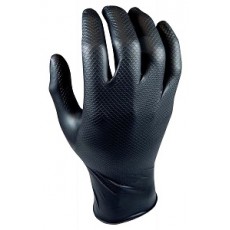 Handschoenen NITRILE Grippaz - ZWART - XL- 50 stuks